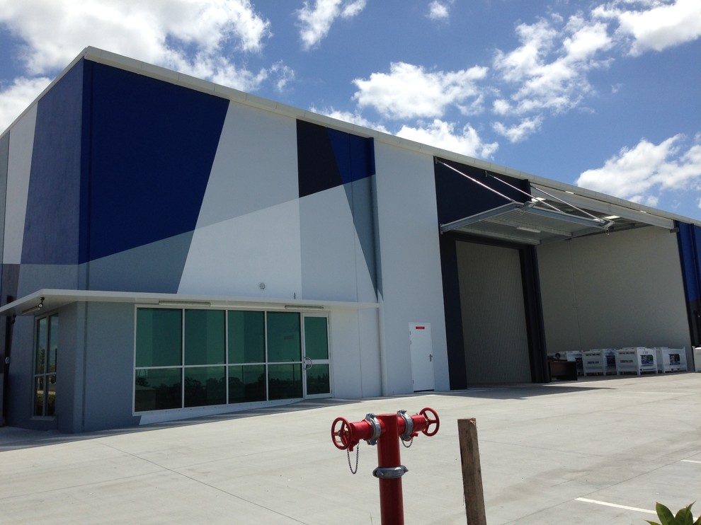 Industrial exterior in Brisbane.