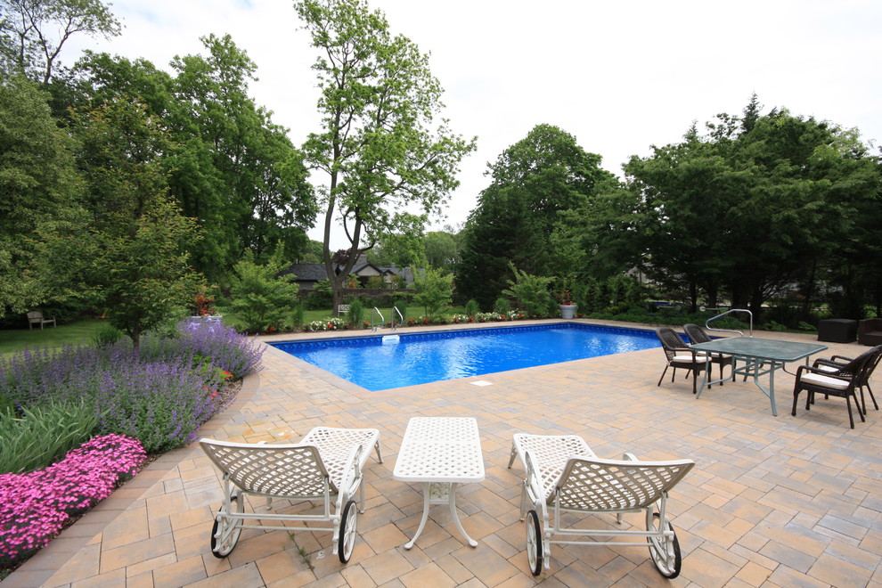 Pool Patio and Butterfly Garden