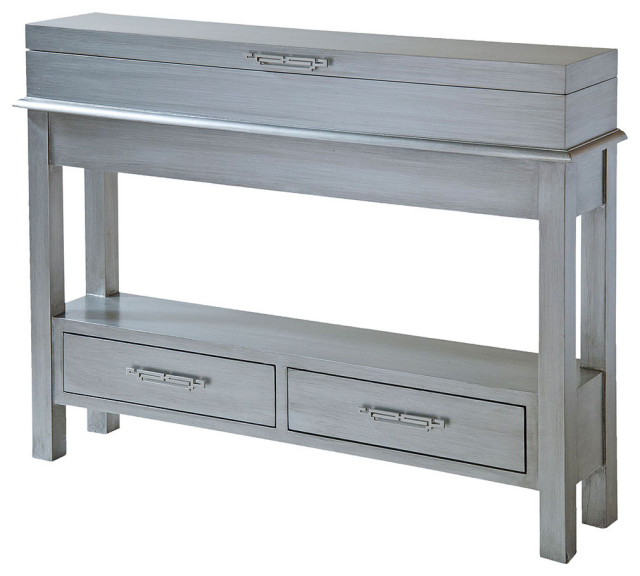 ELK Home 12424 Messina 2-Drawer Console Table With Flip-top Storage