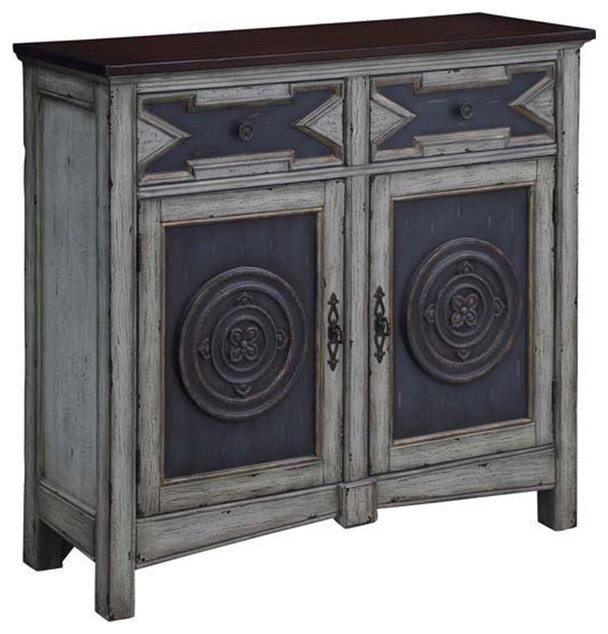 Shop Houzz Crestview Collection Barrington 2Drawer and 2Door