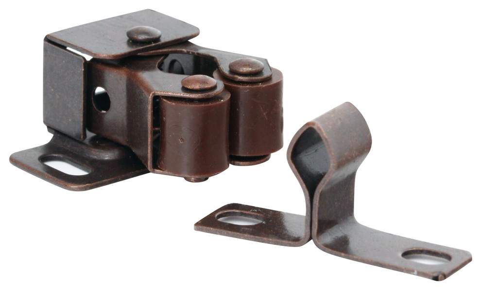 Rok Hardware Heavy Duty Roller Latch, Brown / Copper
