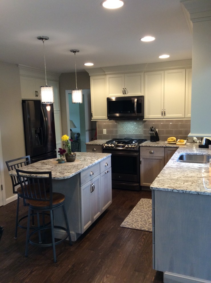 Bright Kitchen from Dark and Crowded, Harrisburg, Pennsylvaia