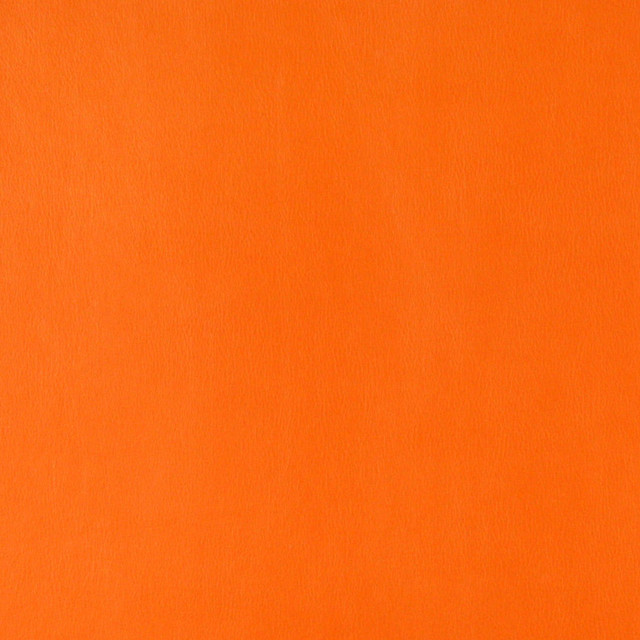 Orange Upholstery Recycled Leather By The Yard