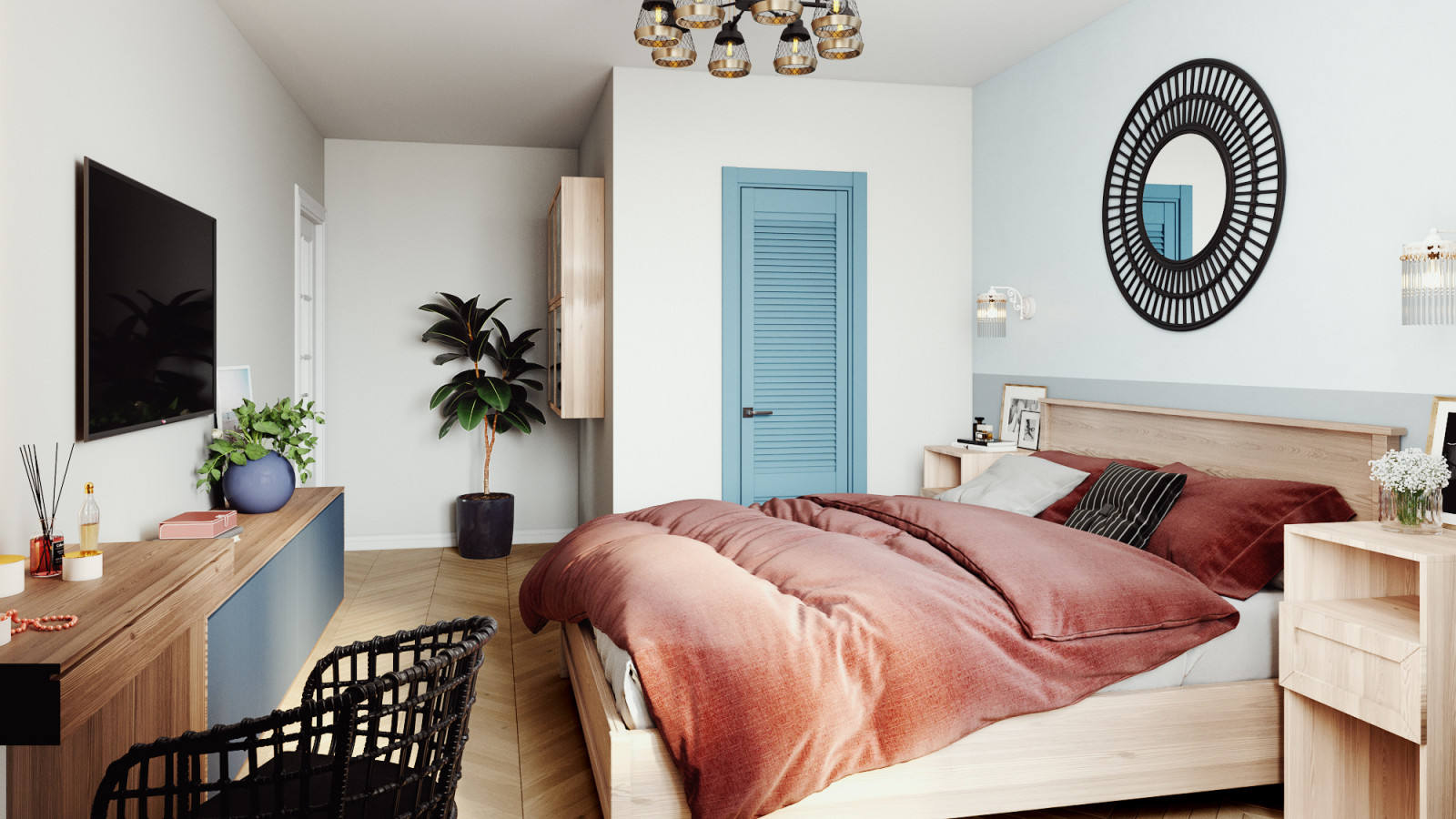 В ярком цвете