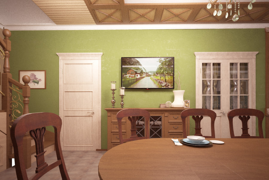 Зона столовой