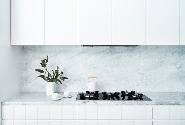 Open Floor Plan Redo skandinavisk-koekken