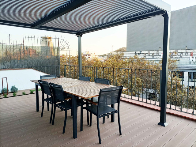 Terraza [Barcelona] contemporaneo-terrazza