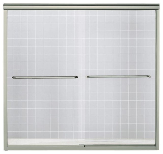 Sterling Finesse 57 75 X2 5 X58 34 Contemporary Shower Doors