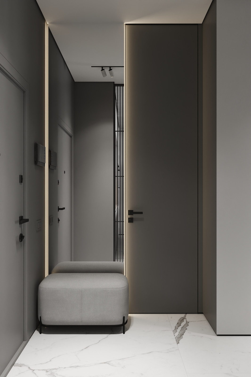 Дизайн интерьера квартиры в современном стиле в ЖК Небо