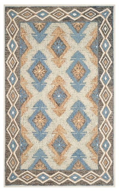Safavieh Micro Loop 200 Mlp401a Area Rug Southwestern Safavieh Micro Loop 200 Mlp401a Area