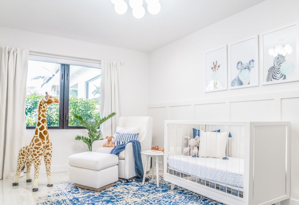 Transitional Home - Transitional - Nursery - Other - by Maca Interiors ...