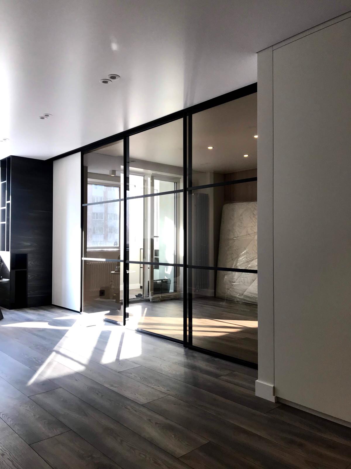 Раздвижная межкомнатная перегородка