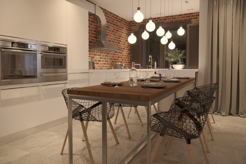 Дизайн-проект интерьеров таунхауса в коттетжном поселке Green Garden, г. Волгогр