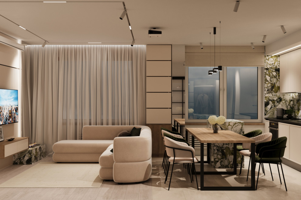 Кухня-гостиная