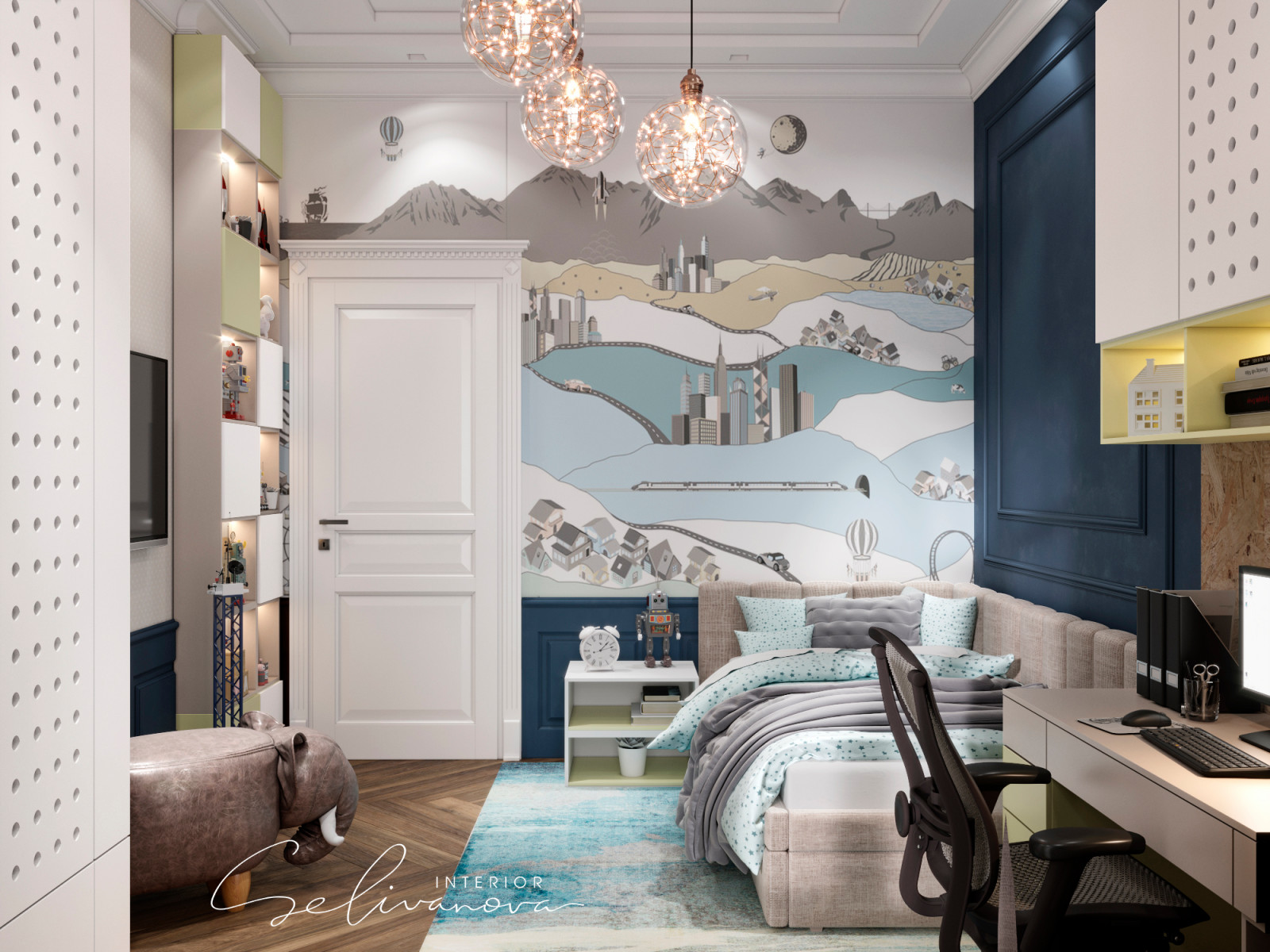 Проект интерьера частного дома Самара