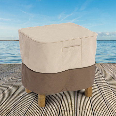 ottoman/end table cover (fits up to 26w 26d 17h)