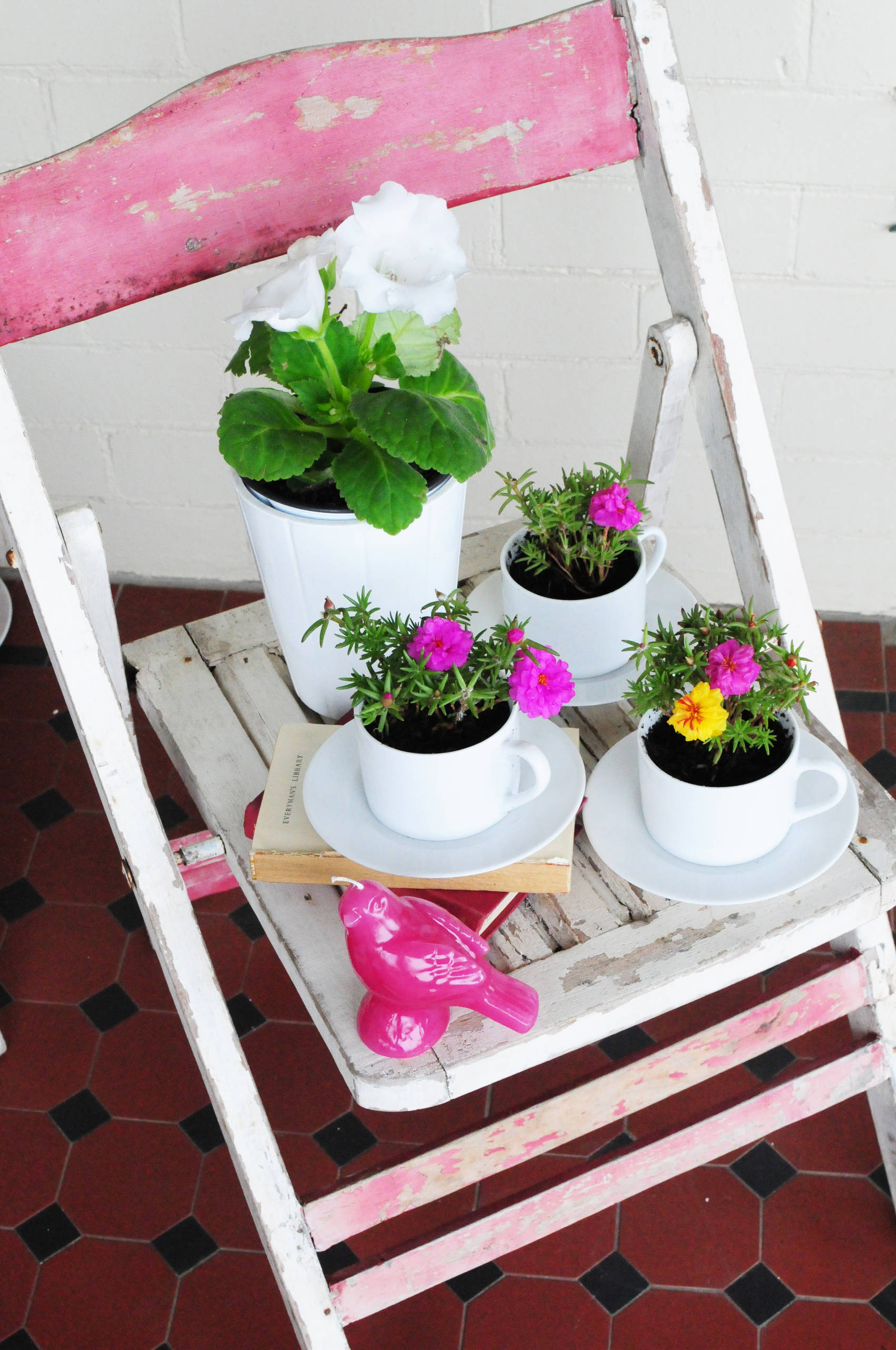 DIY Project: Teacup Planter Pots
