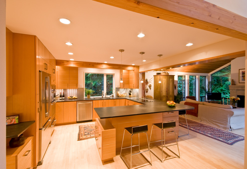 Nottingham Residence Contemporary Kitchen Portland