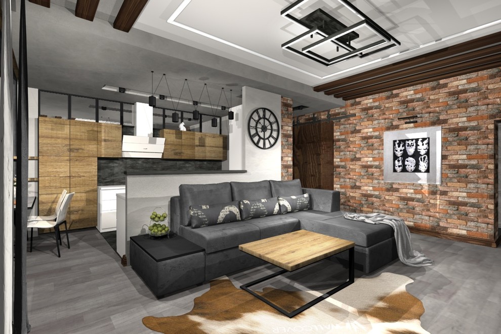 квартира в стиле "лофт"