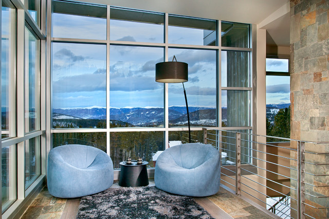 Reading Nook trendy-dagligstue