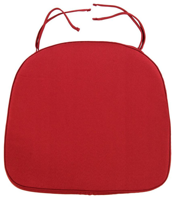 LeisureMod Modern Dining Chair Cushion Pads CAC16RV Modern Seat