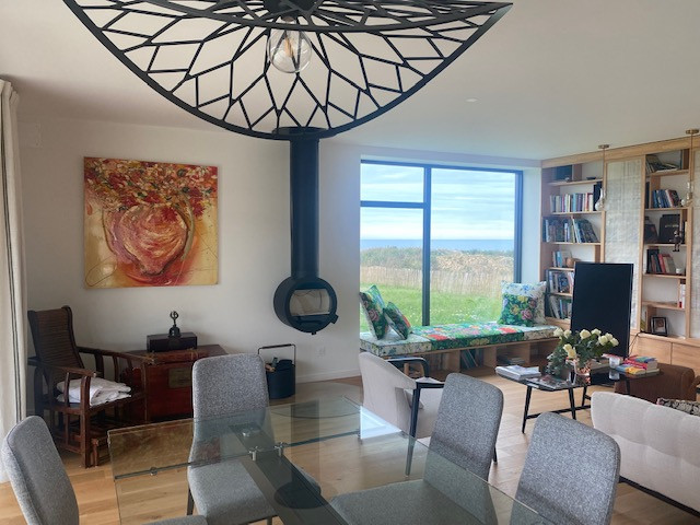 Maison d'architecte en bord de mer en Bretagne