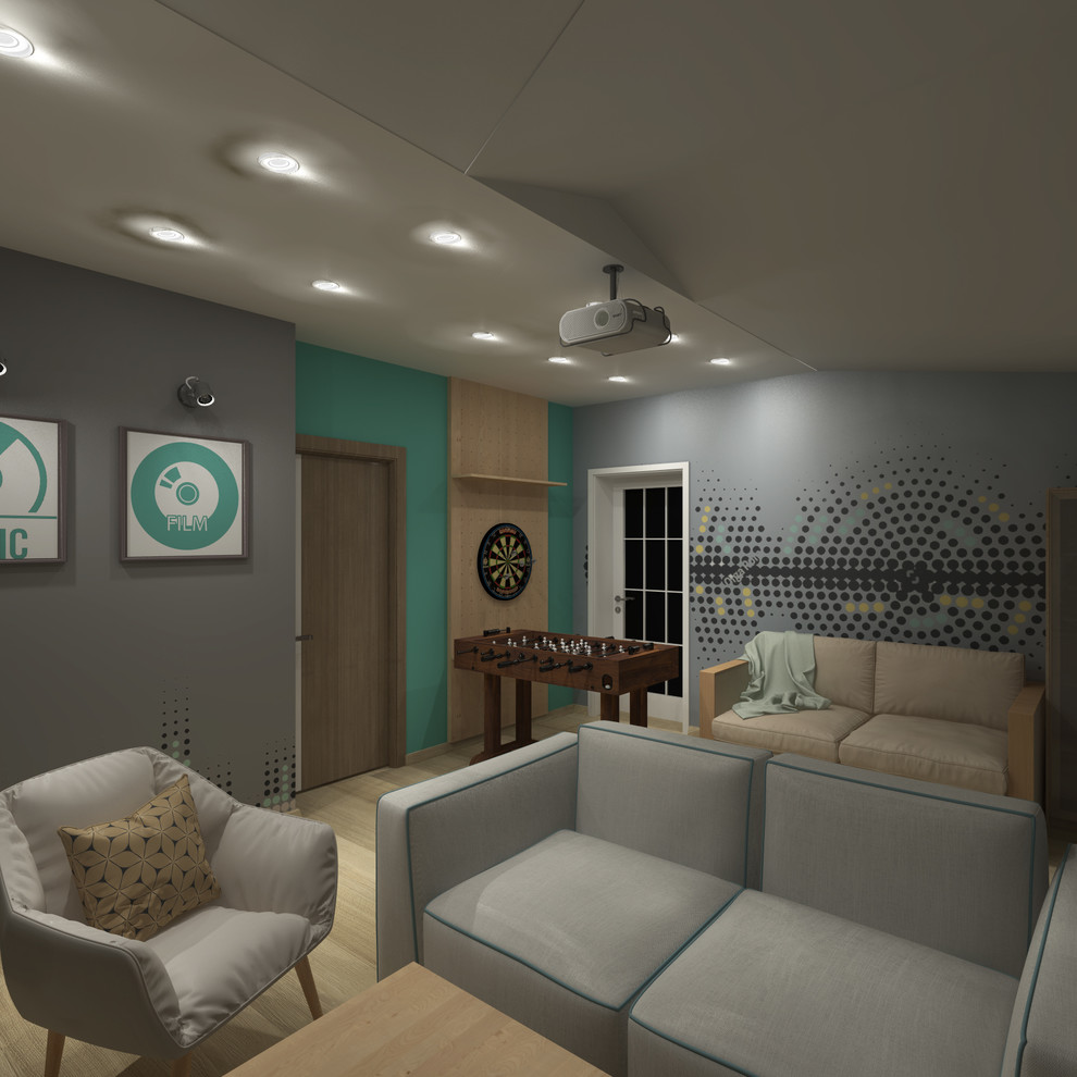 Проект дома для гостеприимной семьи из трех человек