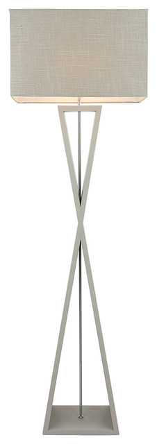 Kaden Floor Lamp, Grey