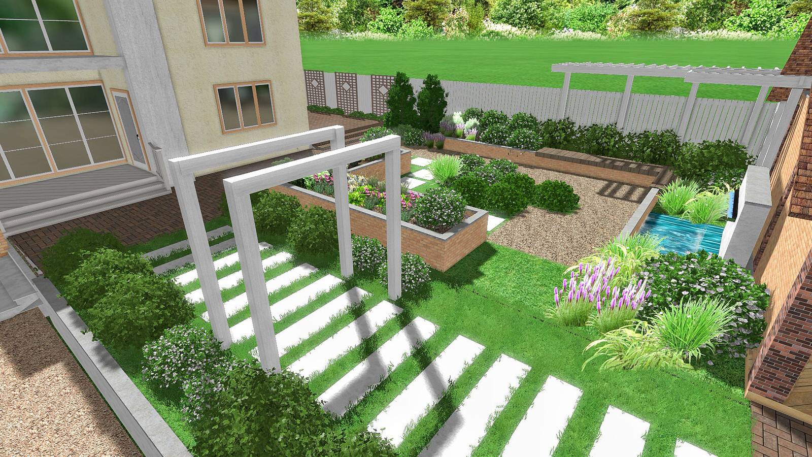 Ландшафтный дизайн проект (Улан-Удэ)