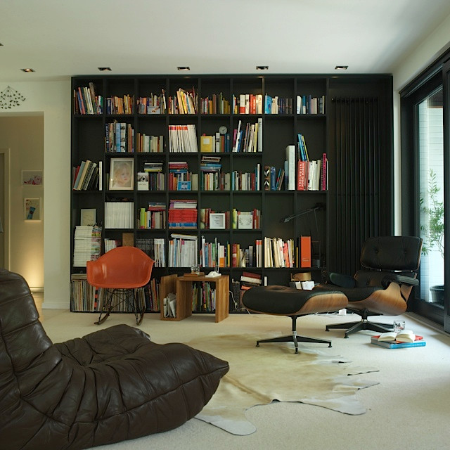 70s Bungalow contemporain-salon