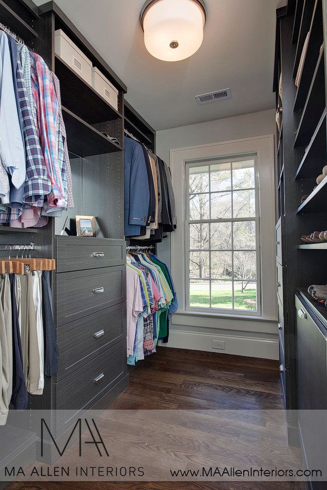 This is an example of a contemporary storage and wardrobe in Raleigh.