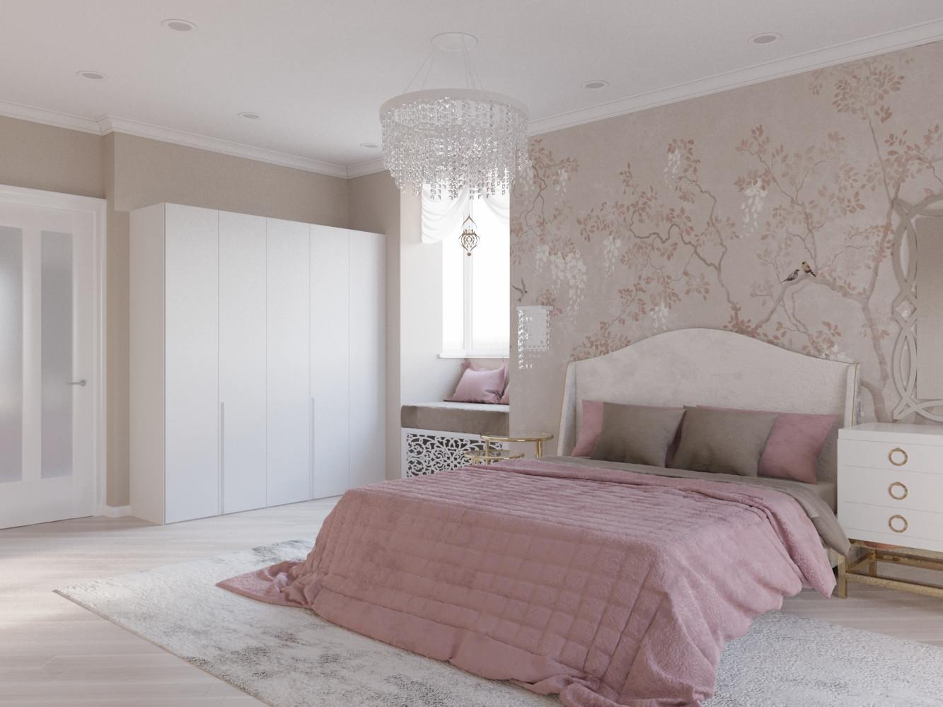 Дизайн 3-х комнатной квартиры в ЖК "Ежи", г.Краснодар