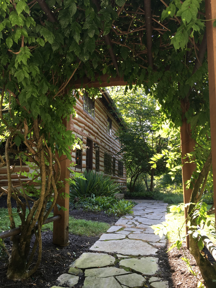 Home design - rustic home design idea in Indianapolis