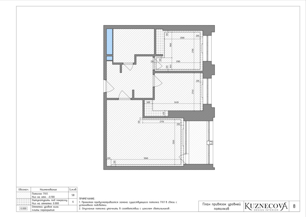 Дизайн проект ванной комнаты