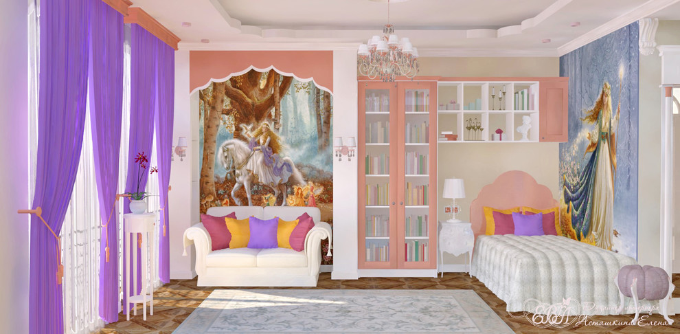 Дизайн проект интерьера загородного дома в классическом стиле