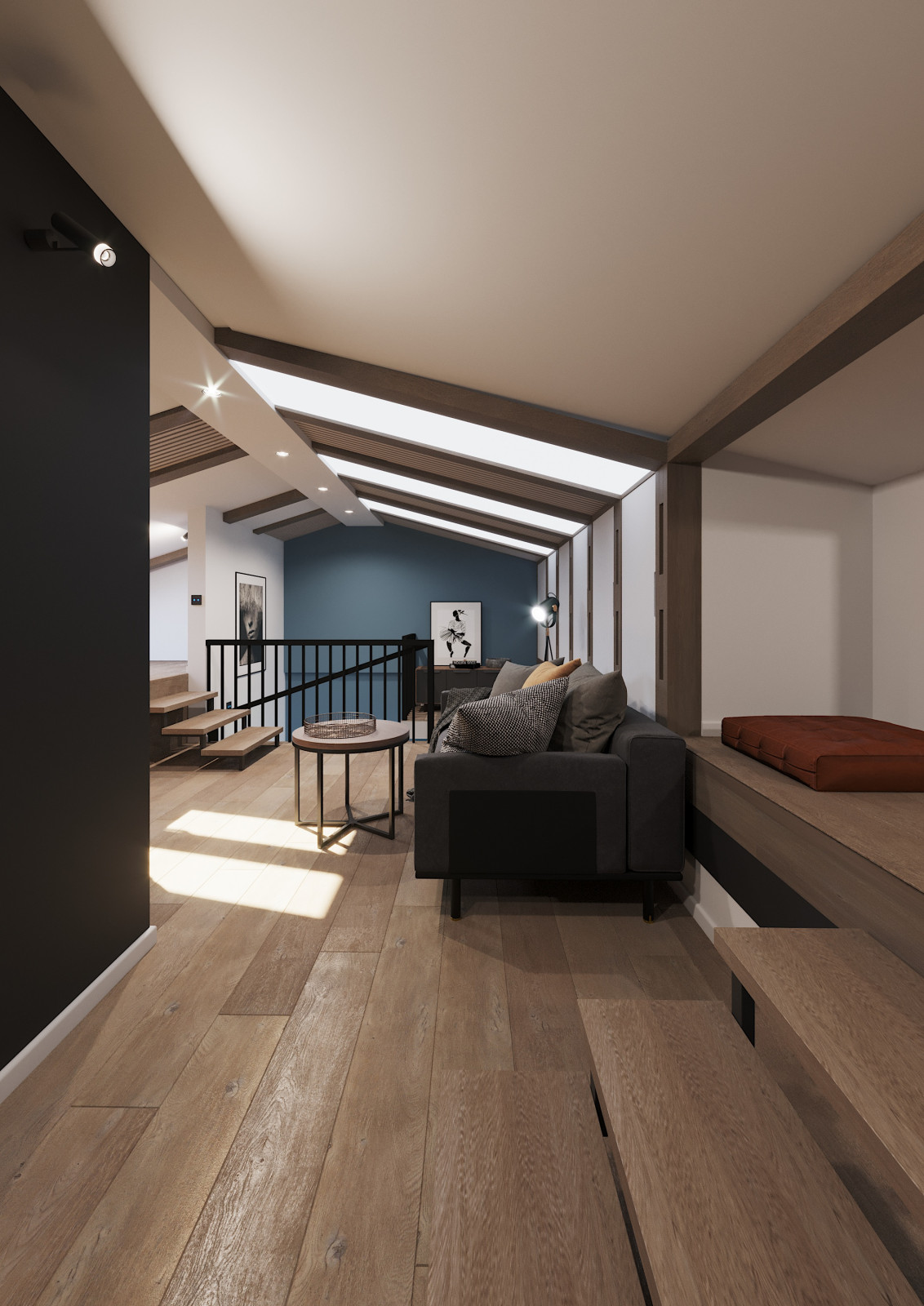 Дизайн интерьера таунхауса в Ростове