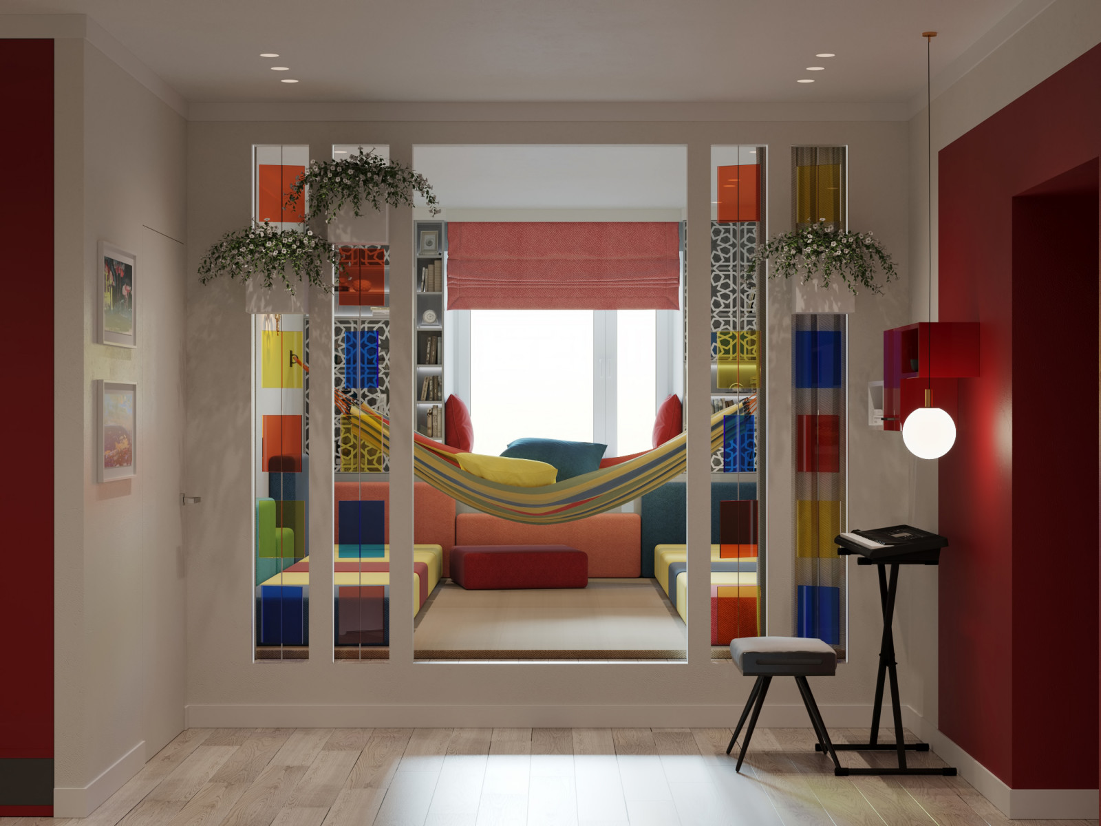 Дом Форм. Прихожая, рекреация.