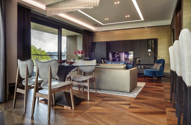 Residential Flooring contemporary-living-room
