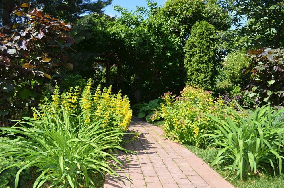 Сад "Царство растений" ландшафтный стиль.