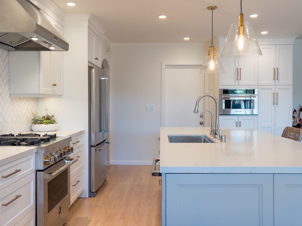 Calming Neutrals with Gold Accents