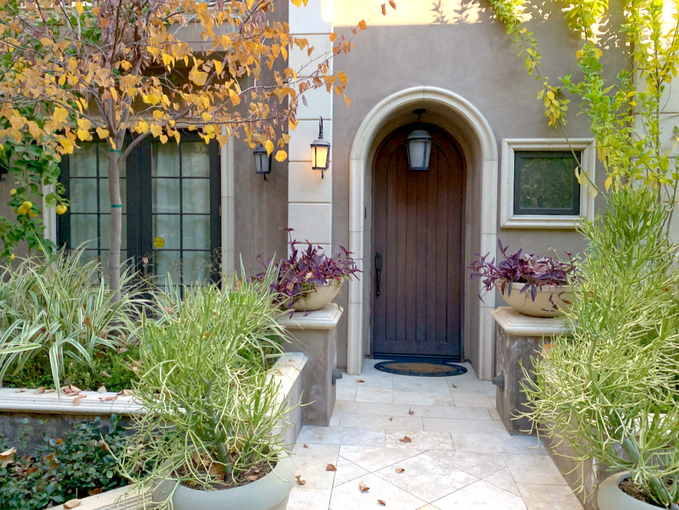 French Mediterranean Palace Courtyard - French Country - Patio - Los ...