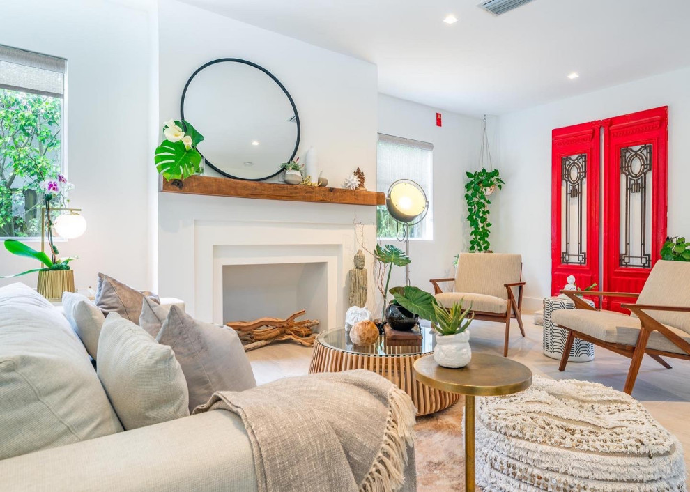 Miami Beach zen living room
