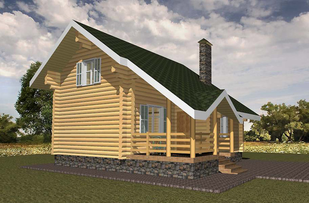 Небольшой дачный дом