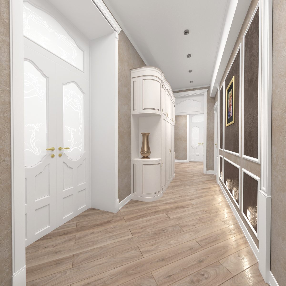 Дизайн-проект квартиры по ул. Серышева