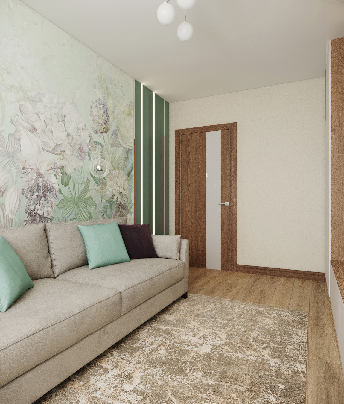 Современный интерьер гостинной