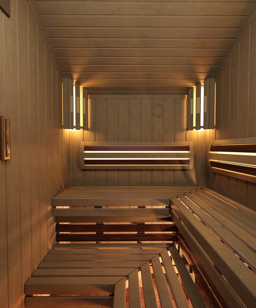 Дизайн интерьера деревянного дома 394 кв.м.