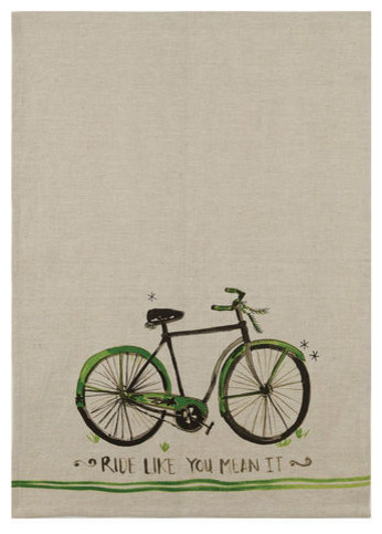 Ride Like You Mean It Kitchen Towel