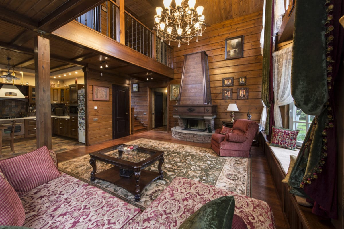 Оформление загородного дома