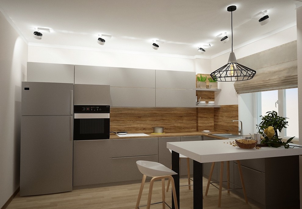 Два варианта одной кухни