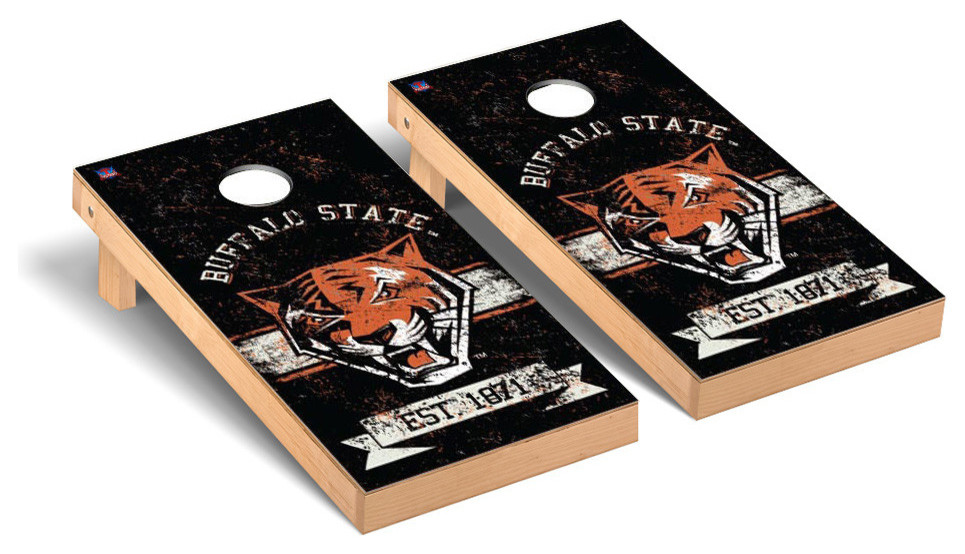 Suny Buffalo State Bengals Cornhole Game Set Banner Vintage